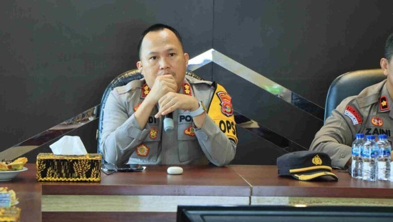 Jelang Ajang Balap Motor di Tulang Bawang Barat, Kapolres Tubaba Pimpin Rakor Pemantapan Kapolres Tubaba Drag Bike Championship 2025